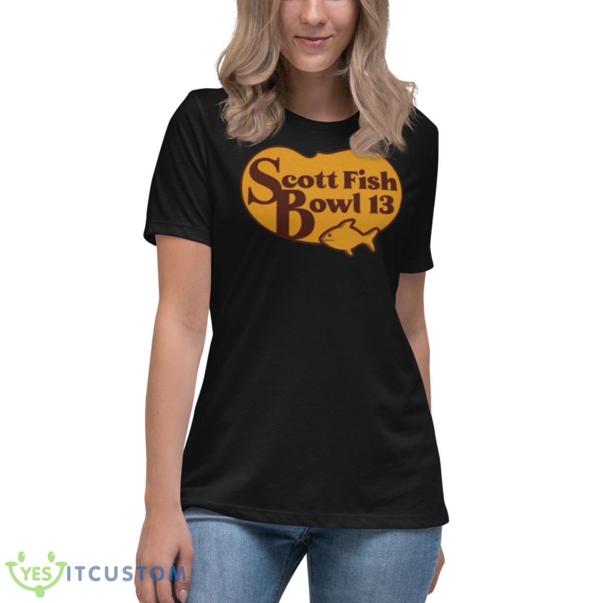 Scott Fish Bowl 13 Shirt 6 Scott Fish Bowl 13 Shirt - Women's Relaxed Short Sleeve Jersey Tee
