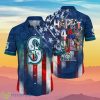 Seattle Mariners MLB Hawaiian Shirt 4th Of July Independence Day Best Gift For Men And Women Fans Product Photo 1