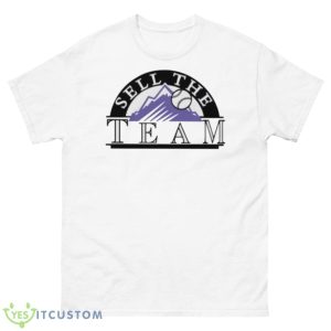 Sell The Team Baseball Shirt - 500 Men’s Classic Tee Gildan