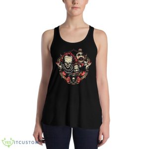 Send In The Clowns 2023 Funny Shirt - 8800 Women's Flowy Racerback Tank