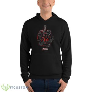 SENJUTSU EDDIE ARCHER KANJI Shirt 9 SENJUTSU EDDIE ARCHER KANJI Shirt - Unisex Fleece Pullover Hoodie