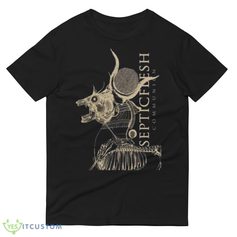 Septicflesh T Black T Shirt Mockup 4 Septicflesh T Black T Shirt Mockup - 980 Lightweight Fashion Short Sleeve T-Shirt