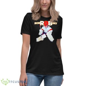 Sergei Bobrovsky BobROBsky Shirt - Women's Relaxed Short Sleeve Jersey Tee