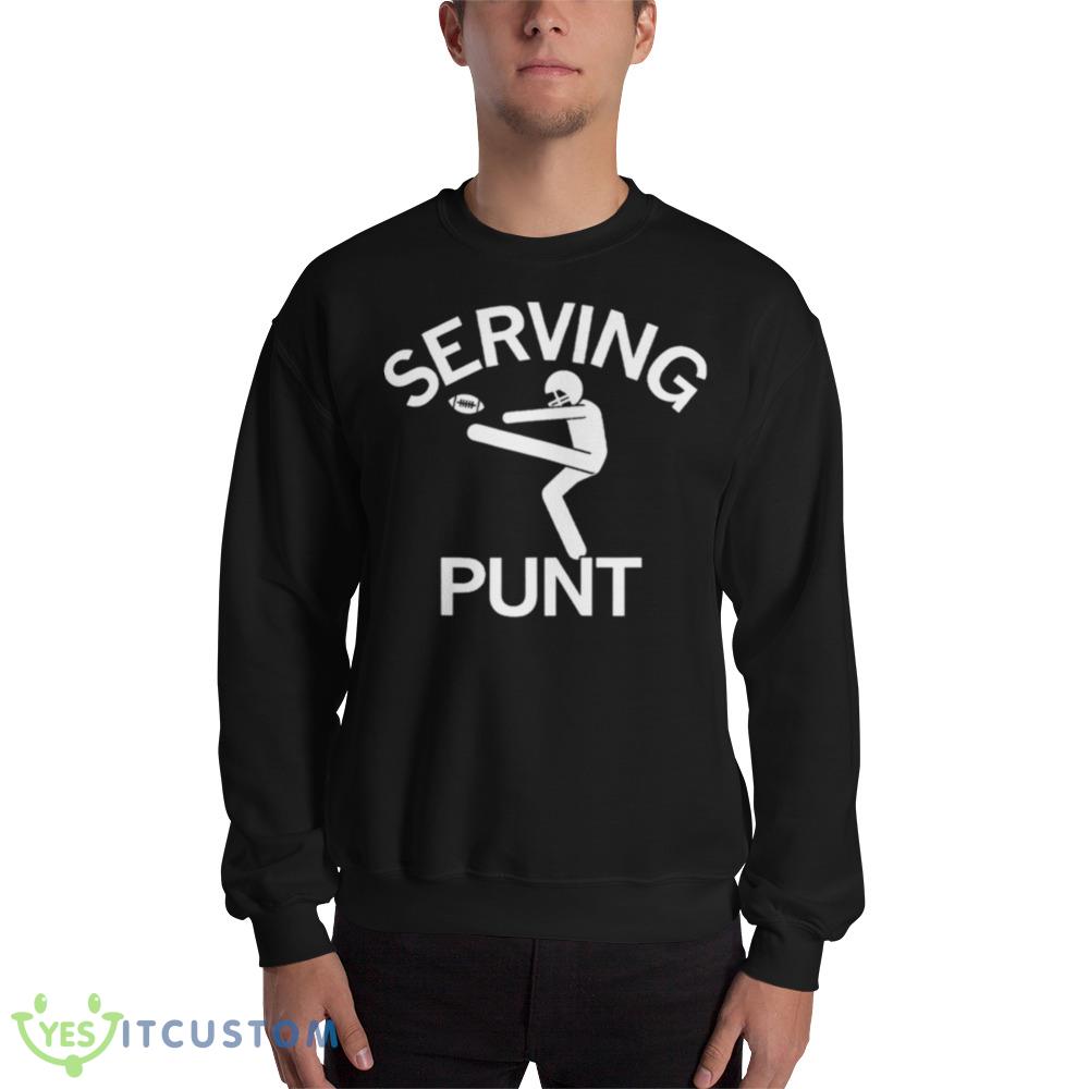 Serving punt Black T Shirt Mockup 10 Serving punt Black T Shirt Mockup - 18000 Unisex Heavy Blend Crewneck Sweatshirt