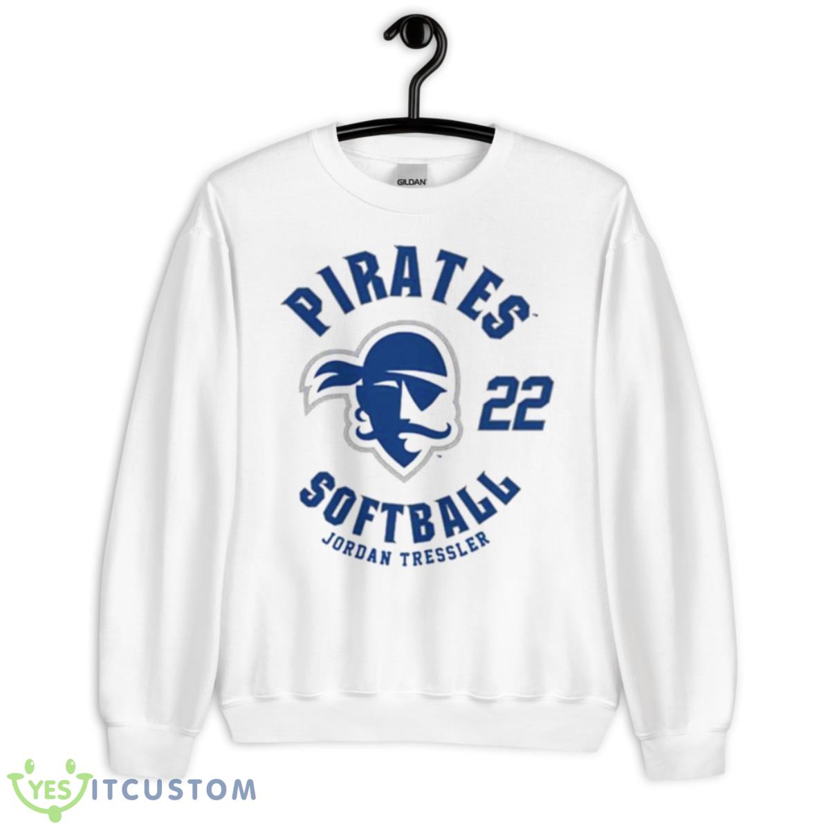 Seton Hall Pirates Jordan Tressler 2023 NCAA Softball shirt 2 Seton Hall Pirates Jordan Tressler 2023 NCAA Softball shirt - Unisex Heavy Blend Crewneck Sweatshirt
