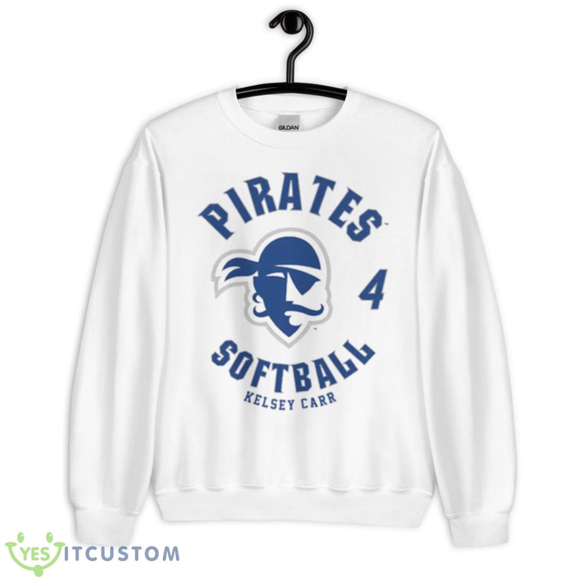 Seton Hall Pirates Kelsey Carr 2023 NCAA Softball shirt 2 Seton Hall Pirates Kelsey Carr 2023 NCAA Softball shirt - Unisex Heavy Blend Crewneck Sweatshirt