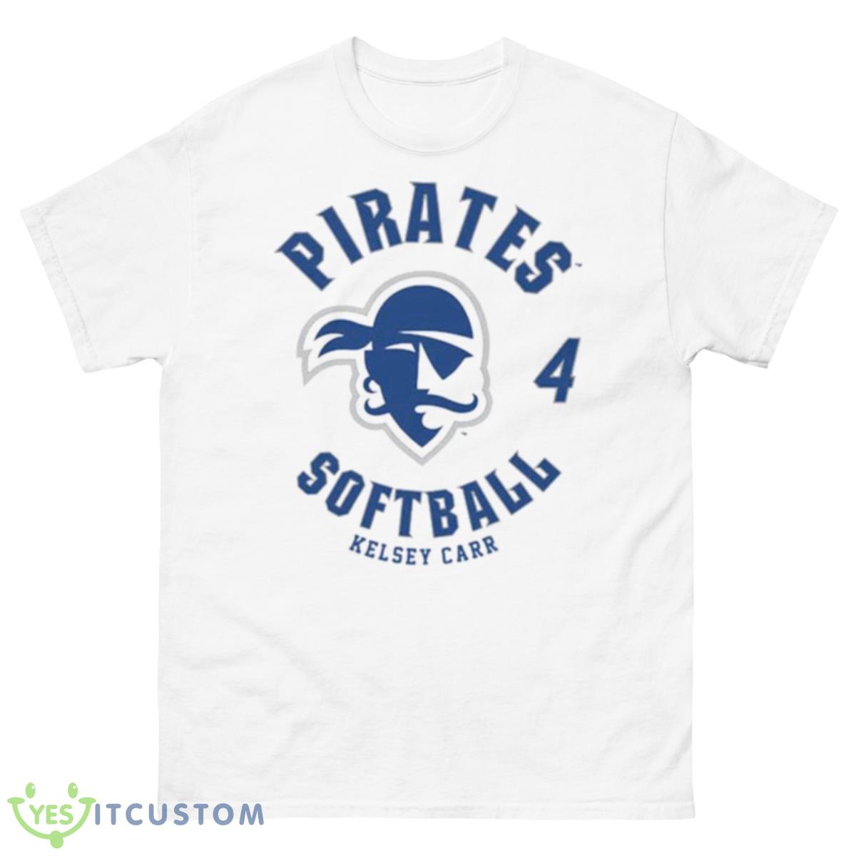Seton Hall Pirates Kelsey Carr 2023 NCAA Softball shirt 10 Seton Hall Pirates Kelsey Carr 2023 NCAA Softball shirt - 500 Men’s Classic Tee Gildan