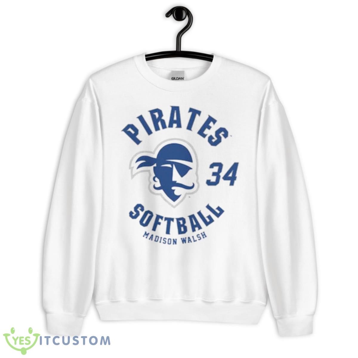 Seton Hall Pirates Madison Walsh 2023 NCAA Softball shirt 11 Seton Hall Pirates Madison Walsh 2023 NCAA Softball shirt - Unisex Heavy Blend Crewneck Sweatshirt