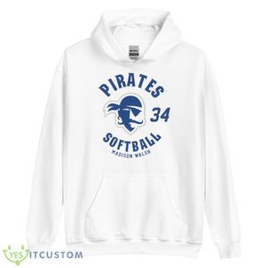 Seton Hall Pirates Madison Walsh 2023 NCAA Softball shirt 7 Seton Hall Pirates Madison Walsh 2023 NCAA Softball shirt - Unisex Heavy Blend Hooded Sweatshirt
