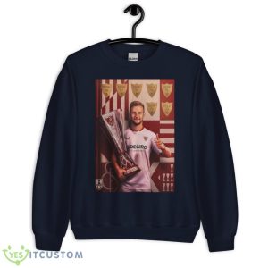 Sevilla Win The Europa League For The Seventh Time In The Last 18 Seasons Shirt - Unisex Crewneck Sweatshirt-1