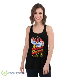 Sexual Chocolate Mr Randy Watson World Tour 88 Shirt 10 Sexual Chocolate Mr Randy Watson World Tour 88 Shirt - Women's Flowy Racerback Tank