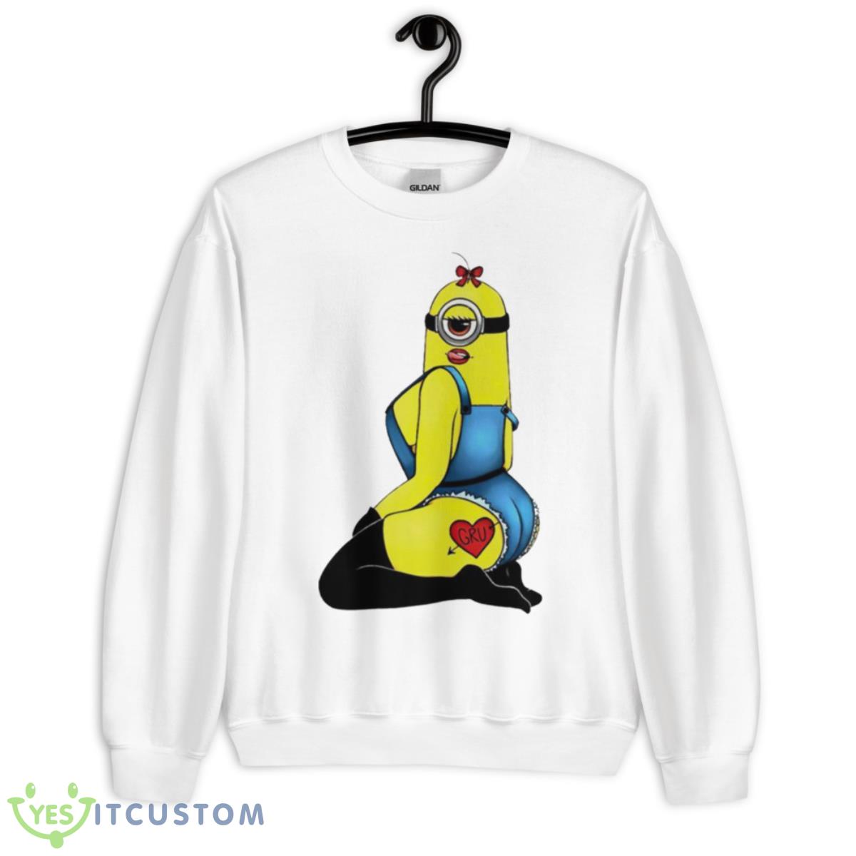 Sexy Busty Minion Shirt 11 Sexy Busty Minion Shirt - Unisex Heavy Blend Crewneck Sweatshirt