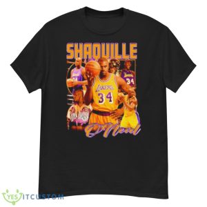 Shaquille O’neal Los Angeles Lakers 3x Finals MVP Shirt - G500 Men’s Classic T-Shirt