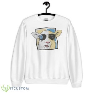 Sheep With Glasses Shirt - Unisex Heavy Blend Crewneck Sweatshirt