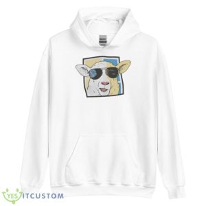 Sheep With Glasses Shirt - Unisex Heavy Blend Hooded Sweatshirt