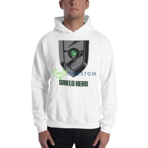 Shield Hero Logo shirt - 18500 Unisex Heavy Blend Hooded Sweatshirt
