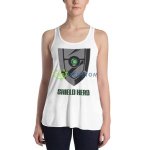 Shield Hero Logo shirt - 8800 Women's Flowy Racerback Tank