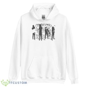 Shoreline Mafia White Shirt - Unisex Heavy Blend Hooded Sweatshirt