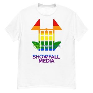 Showfall Media New White T Shirt Mockup 11 Showfall Media New White T Shirt Mockup - Men’s Classic Tee Gildan 5000