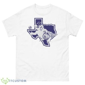 Sickos Committee Texas Shaped Tcu Logo Shirt - 500 Men’s Classic Tee Gildan