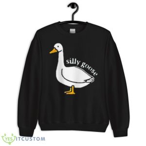 Silly Goose Funny Shirt - Unisex Crewneck Sweatshirt