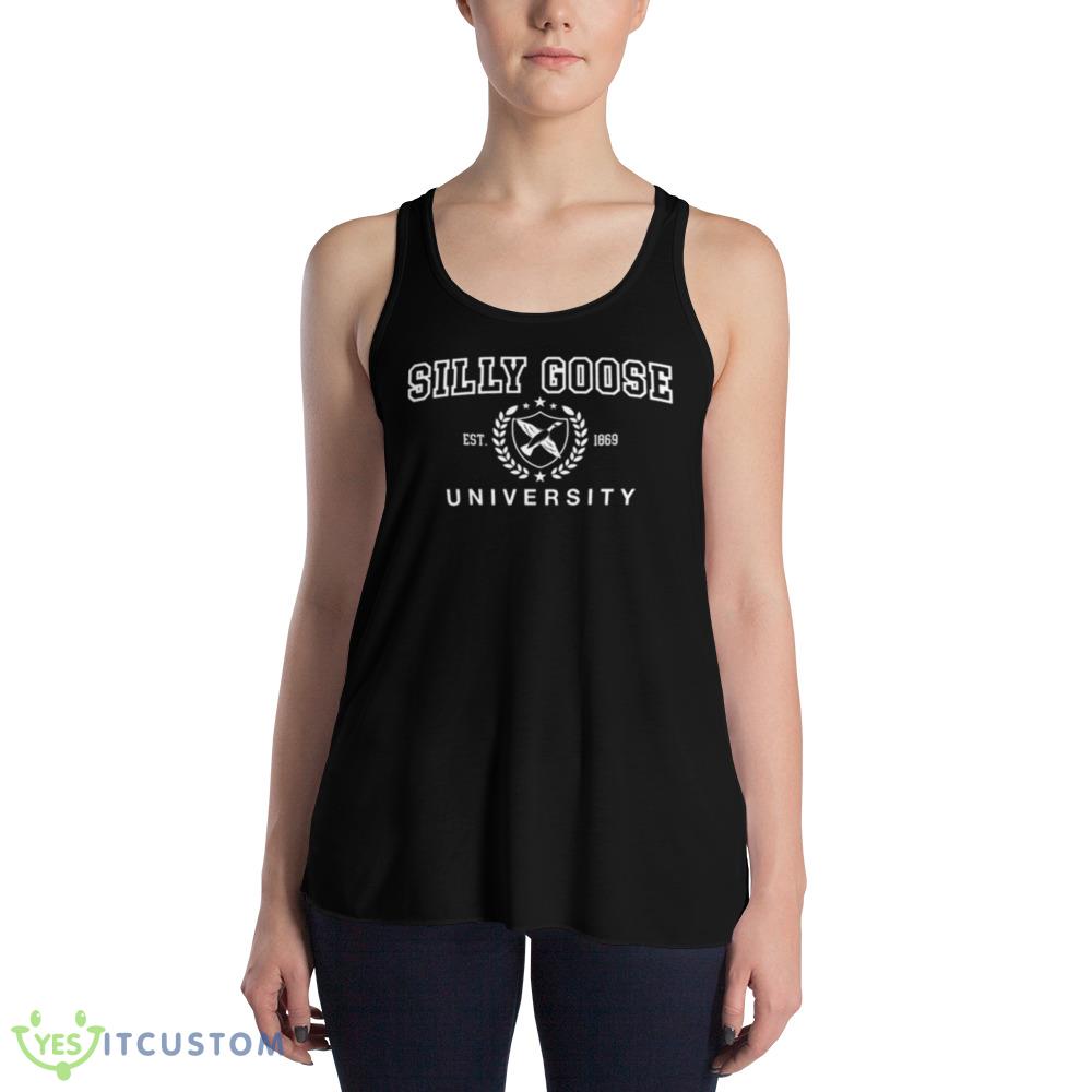 Silly goose university flag Graphics Shirt 11 silly goose university flag graphics shirt 2