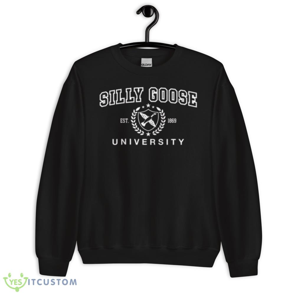 Silly goose university flag Graphics Shirt 10 Silly goose university flag Graphics Shirt - 18000 Unisex Heavy Blend Crewneck Sweatshirt