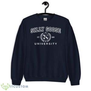 Silly Goose University Flag Shirt - Unisex Crewneck Sweatshirt-1