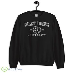 Silly Goose University Flag Shirt 8 Silly Goose University Flag Shirt - Unisex Crewneck Sweatshirt