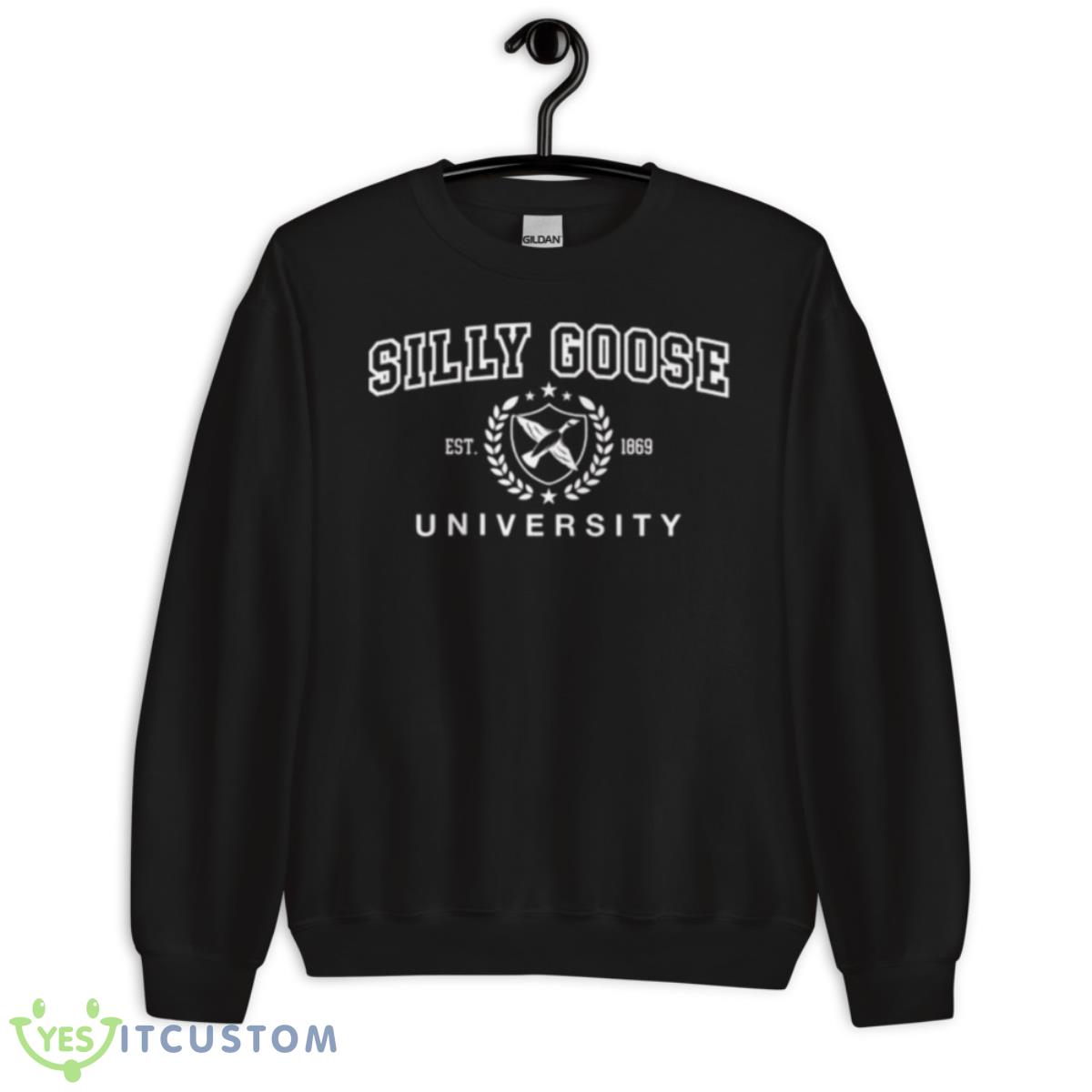 Silly Goose University Flag Shirt 3 Silly Goose University Flag Shirt - Unisex Crewneck Sweatshirt