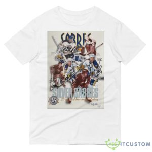 Silver Sabers 25 Years Of Blue And Gold Glory Signatures T Shirt - 980 Lightweight Fashion Short Sleeve T-Shirt