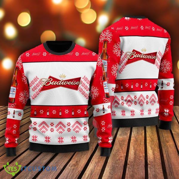 Simplee Budweiser Beer Christmas Sweater Gift For Men And Women 3 Simplee Budweiser Beer Christmas Sweater Gift For Men And Women - Simplee Budweiser Beer Christmas Sweater Gift For Men And Women