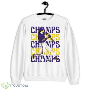 Skeleton LSU Baseball 2023 Baton Rouge Champions Shirt - Unisex Heavy Blend Crewneck Sweatshirt