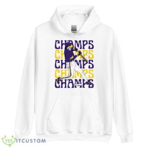 Skeleton LSU Baseball 2023 Baton Rouge Champions Shirt - Unisex Heavy Blend Hooded Sweatshirt