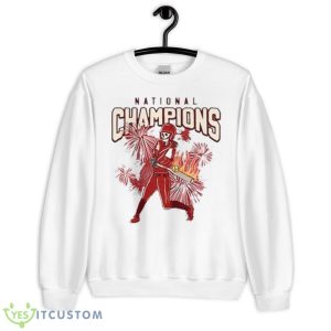Skeleton Oklahoma Softball Women’s 2023 National Champs Shirt - Unisex Heavy Blend Crewneck Sweatshirt