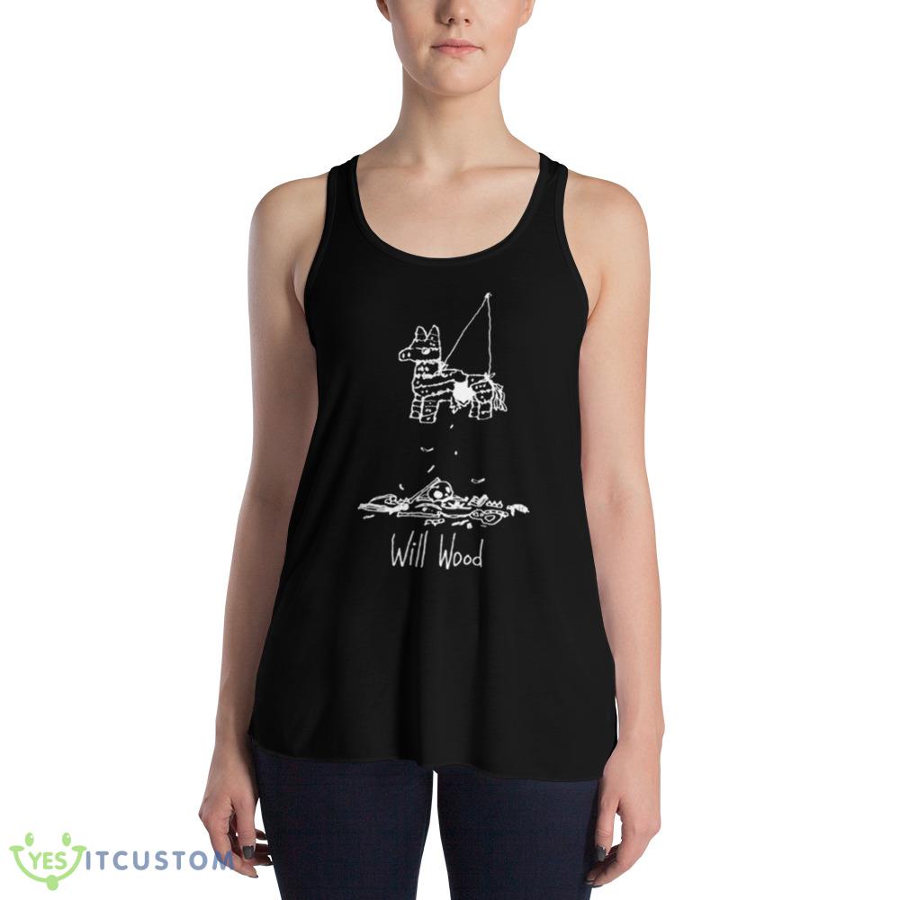 Skeleton piñata leftover tour 2023 shirt 3 Skeleton piñata leftover tour 2023 shirt - 8800 Women's Flowy Racerback Tank