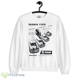 Skoda 1200 Vintage Car Shirt - Unisex Heavy Blend Crewneck Sweatshirt
