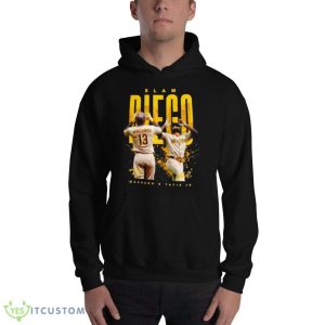 slam Diego Manny Machado and Fernando Tatis Jr shirt - 18500 Unisex Heavy Blend Hooded Sweatshirt