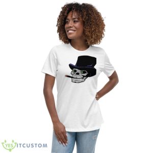 Smokin’ Skull A Hilarious Tribute For Driving Crooner Shirt - Women's Relaxed Short Sleeve Jersey Tee