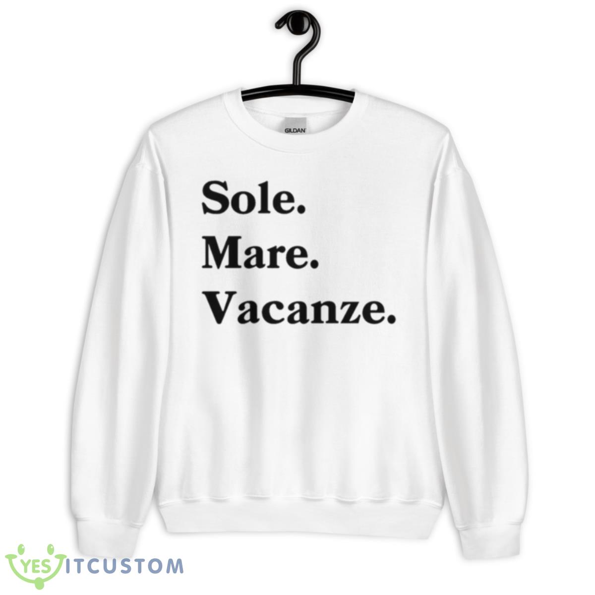 Sole Mare Vacanze Shirt 2 Sole Mare Vacanze Shirt - Unisex Heavy Blend Crewneck Sweatshirt