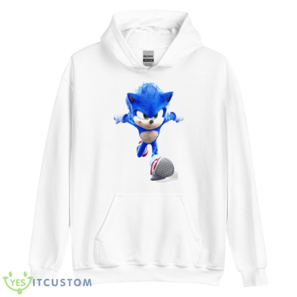 Sonic The Hedgehog Shirt 3 Sonic The Hedgehog Shirt - Unisex Heavy Blend Hooded Sweatshirt