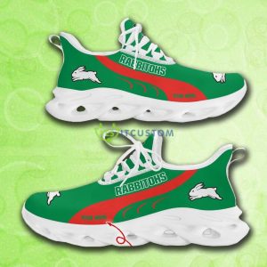 South Sydney Rabbitohs Sport Sneakers NRL Rugby Custom Name Max Soul Shoes - South Sydney Rabbitohs_4