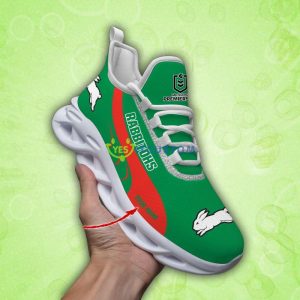 South Sydney Rabbitohs Sport Sneakers NRL Rugby Custom Name Max Soul Shoes - South Sydney Rabbitohs_1