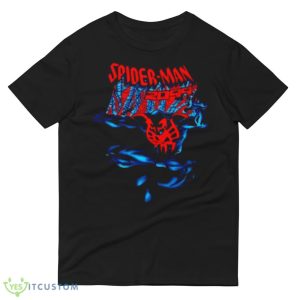 Spider Man Black T Shirt Mockup - 980 Lightweight Fashion Short Sleeve T-Shirt