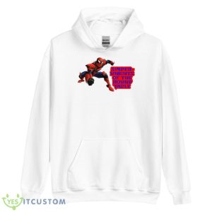 Spiderman Miles Morales ChibI Shirt 7 Spiderman Miles Morales ChibI Shirt - Unisex Heavy Blend Hooded Sweatshirt