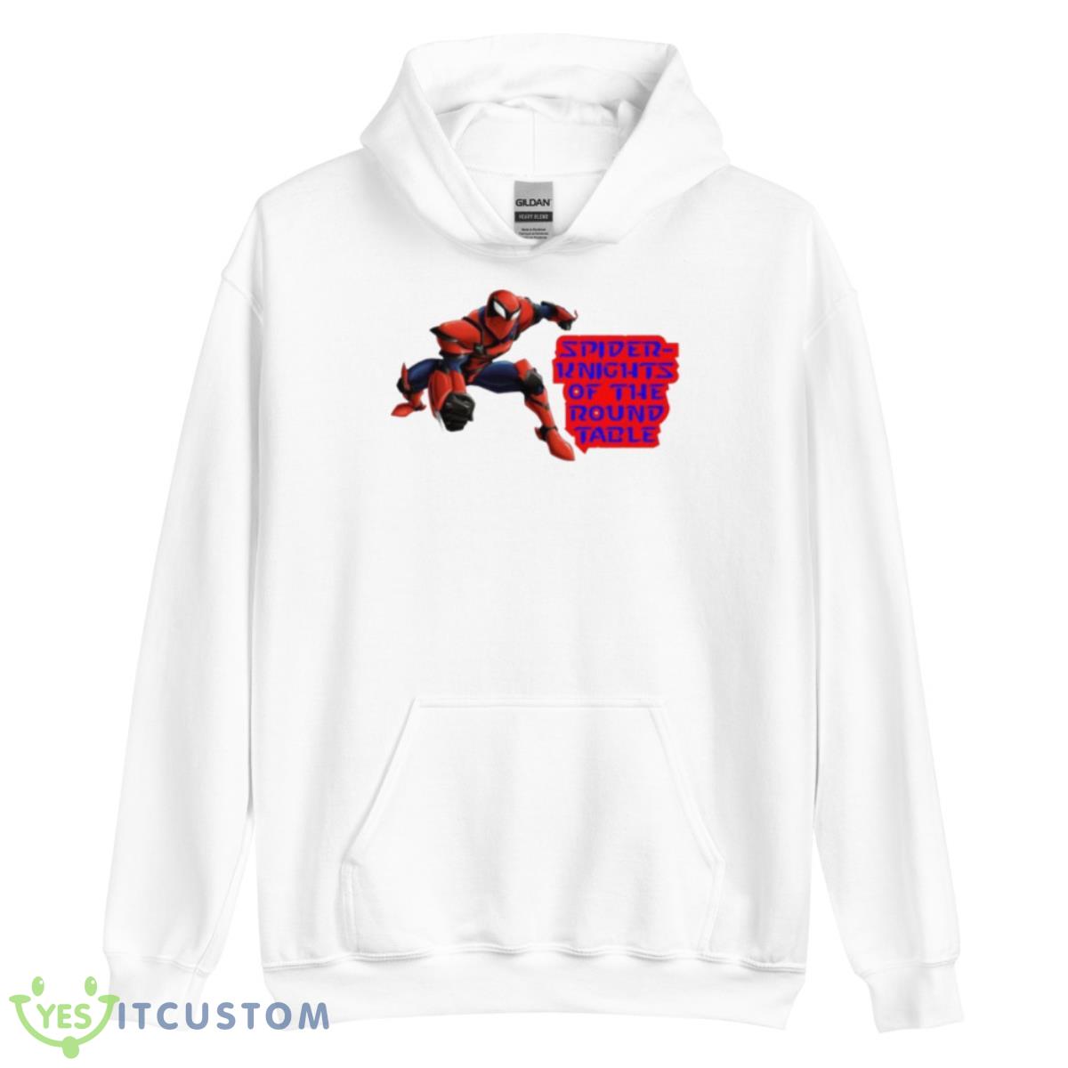 Spiderman Miles Morales ChibI Shirt 3 Spiderman Miles Morales ChibI Shirt - Unisex Heavy Blend Hooded Sweatshirt