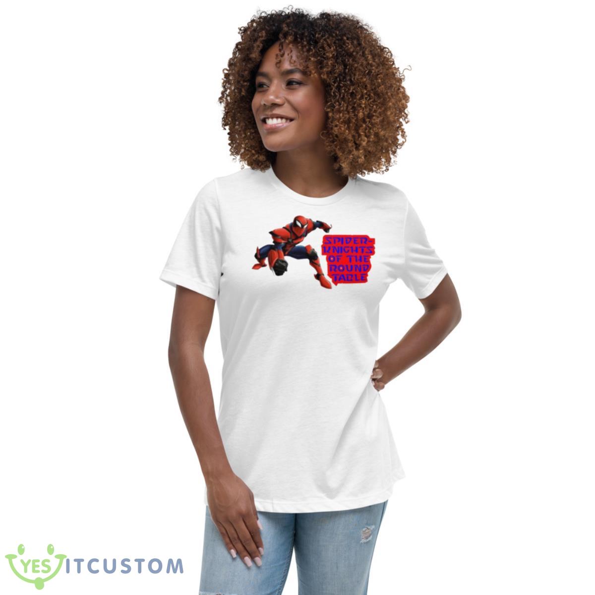 Spiderman Miles Morales ChibI Shirt 5 Spiderman Miles Morales ChibI Shirt - Women's Relaxed Short Sleeve Jersey Tee
