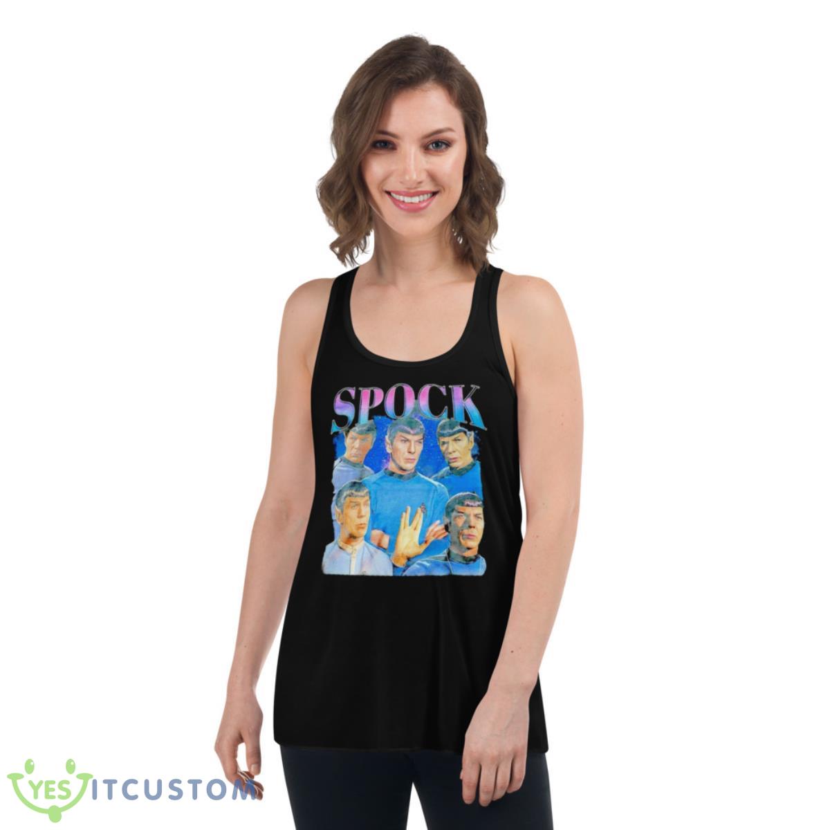 Spock Star Trek Shirt 5 Spock Star Trek Shirt - Women's Flowy Racerback Tank