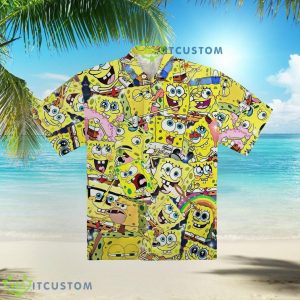 Spongebob Hawaiian Shirt Summer Gift For Men And Women Product Photo 1