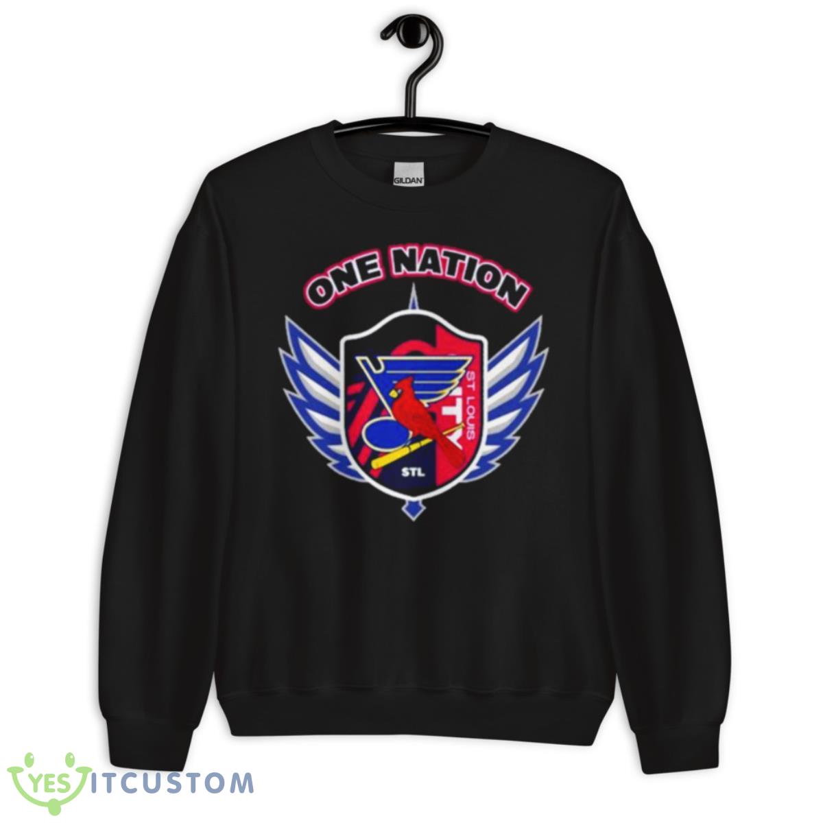 St Louis Sports Logo Shirt 3 St Louis Sports Logo Shirt - Unisex Crewneck Sweatshirt